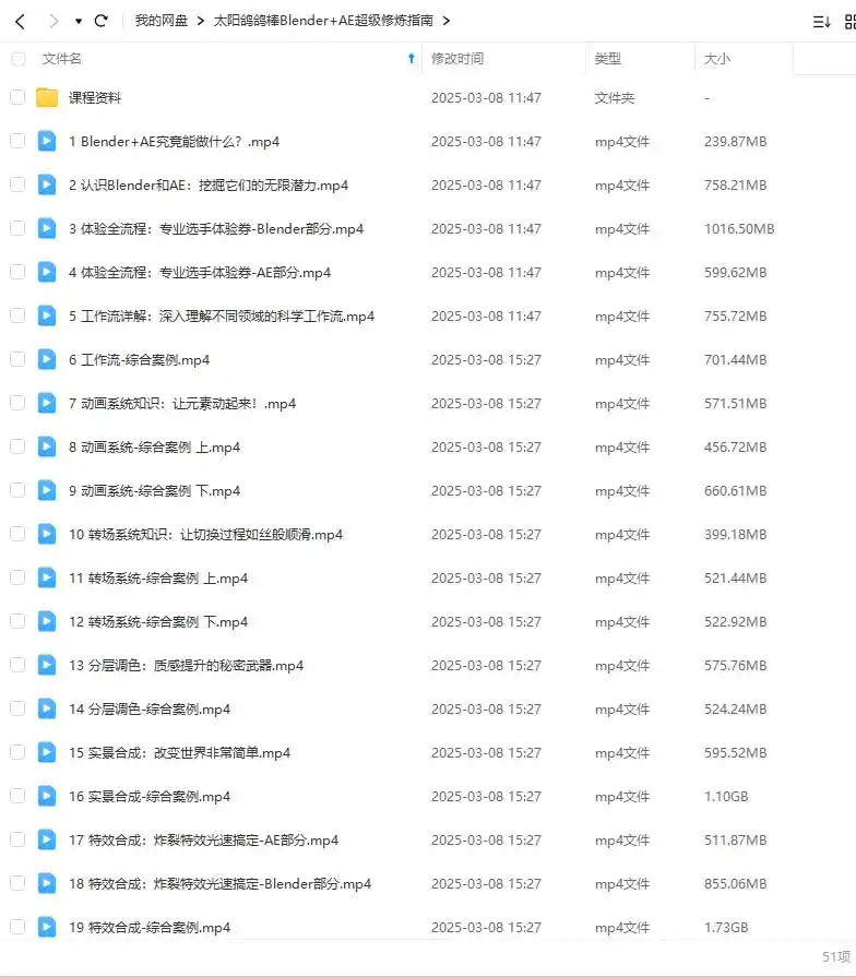 图片[4]-太阳鸽鸽棒Blender+AE超级修炼指南2025年（高清画质带素材）-造集CREASETS