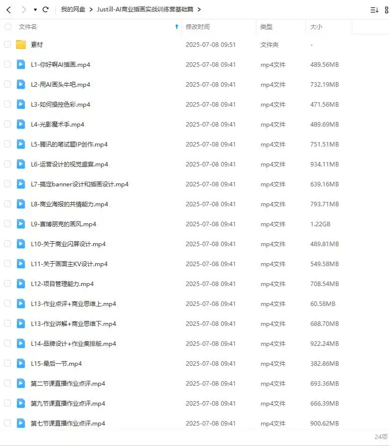 图片[2]-Justill AI商业插画实战训练营基础篇2021年（高清画质带部分素材）-造集CREASETS