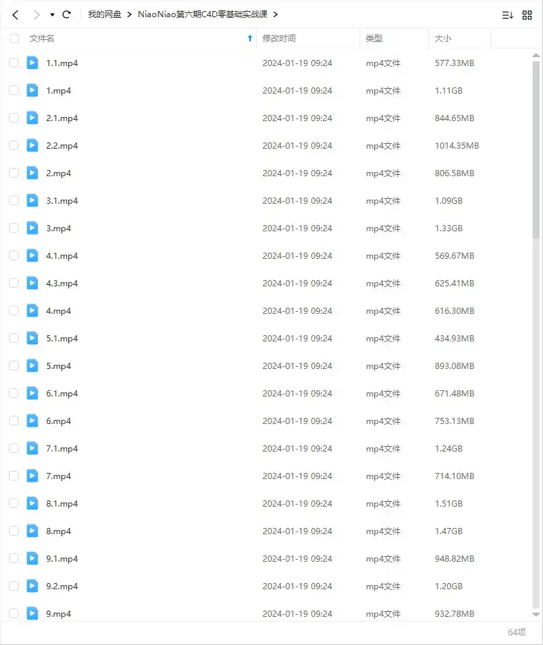图片[2]-NiaoNiao零基础C4D建模渲染第6期2023年（高清画质无素材）-造集CREASETS