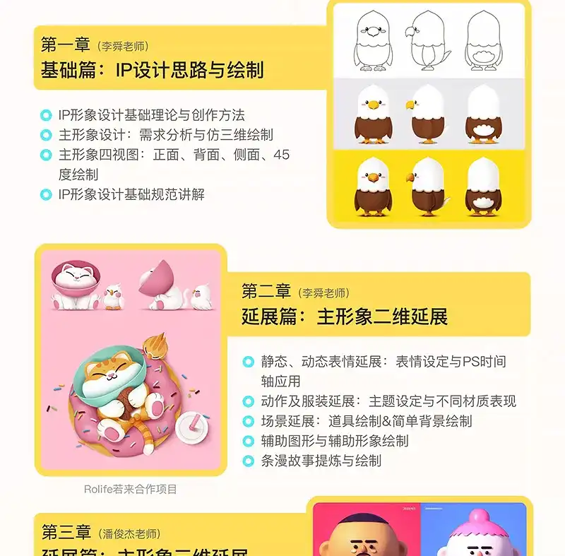 图片[3]-李舜-潘俊杰-IP形象设计全解实战班第一期-造集CREASETS