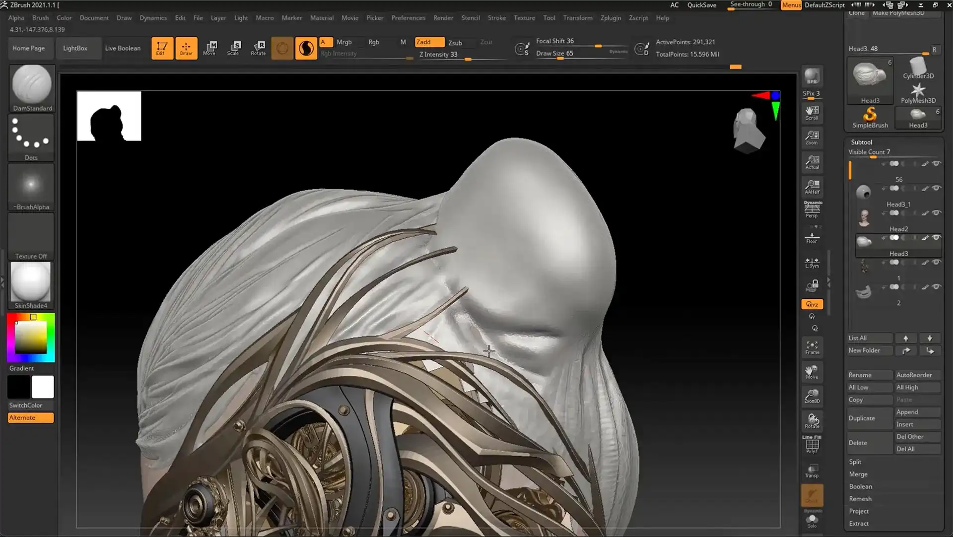 图片[2]-残缺的维纳斯高精度影视级肖像案例（高清画质带素材）-造集CREASETS