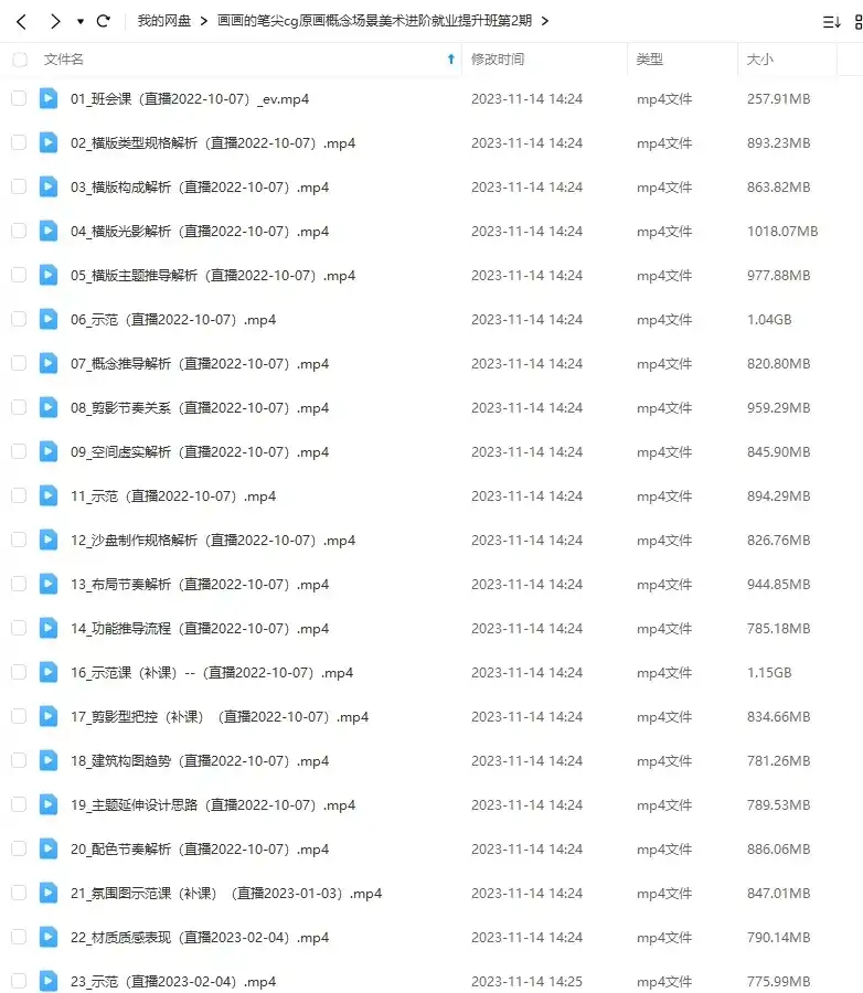 图片[2]-画画的笔尖cg原画概念场景美术进阶就业提升班第2期2023年（高清画质无素材）-造集CREASETS