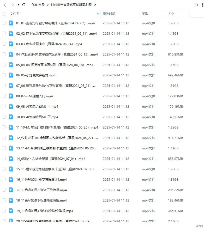 图片[2]-付顽童平面版式实战班第21期2024年（画质清晰无素材）-造集CREASETS
