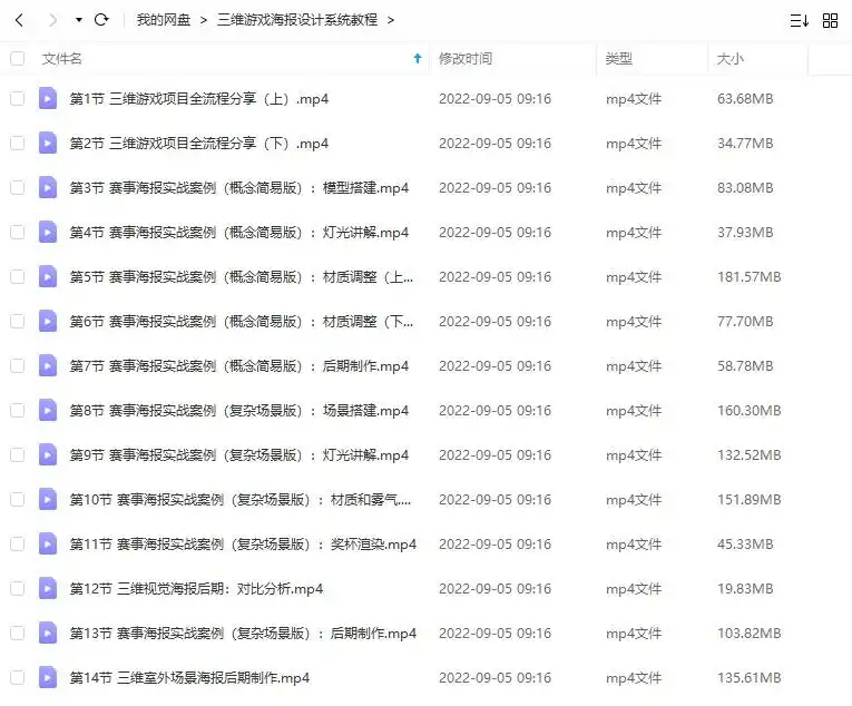 图片[2]-蓝枫丨三维游戏海报设计系统教程2022年（高清画质无素材）-造集CREASETS