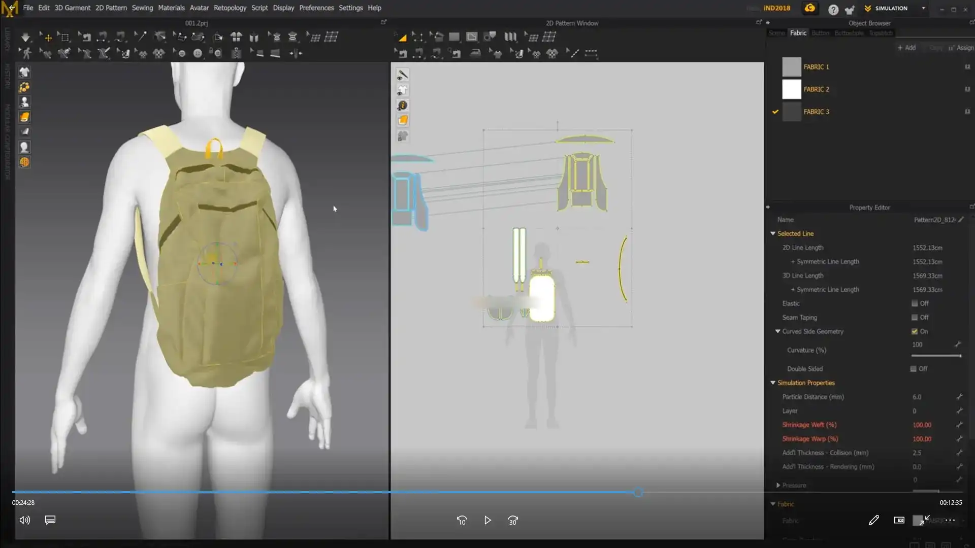 图片[3]-魔型志丨Marvelous Designer 次时代背包制作教程（高清画质）-造集CREASETS