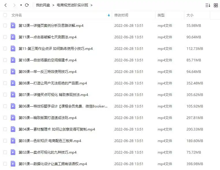 图片[1]-嘿马电商视觉进阶实训班（高清画质无素材）-造集CREASETS