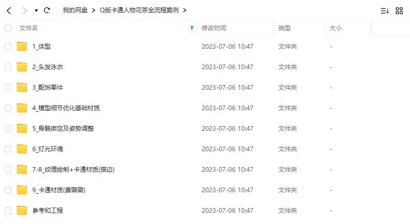 图片[2]-Blender Q版卡通人物花茶全流程案例（高清画质带素材）-造集CREASETS