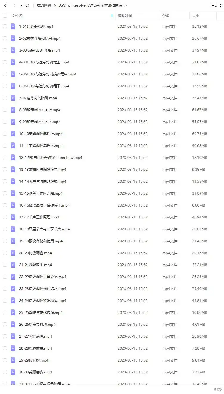 图片[1]-舞光弄影DaVinci Resolve17速成教学大师指南课（画质清晰无素材）-造集CREASETS