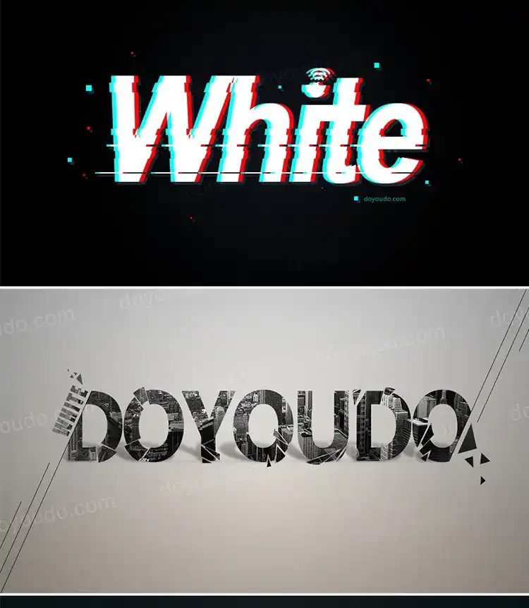 图片[5]-【doyoudo】Photoshop如何设计多种风格的标题字效艺术字设计课程-造集CREASETS