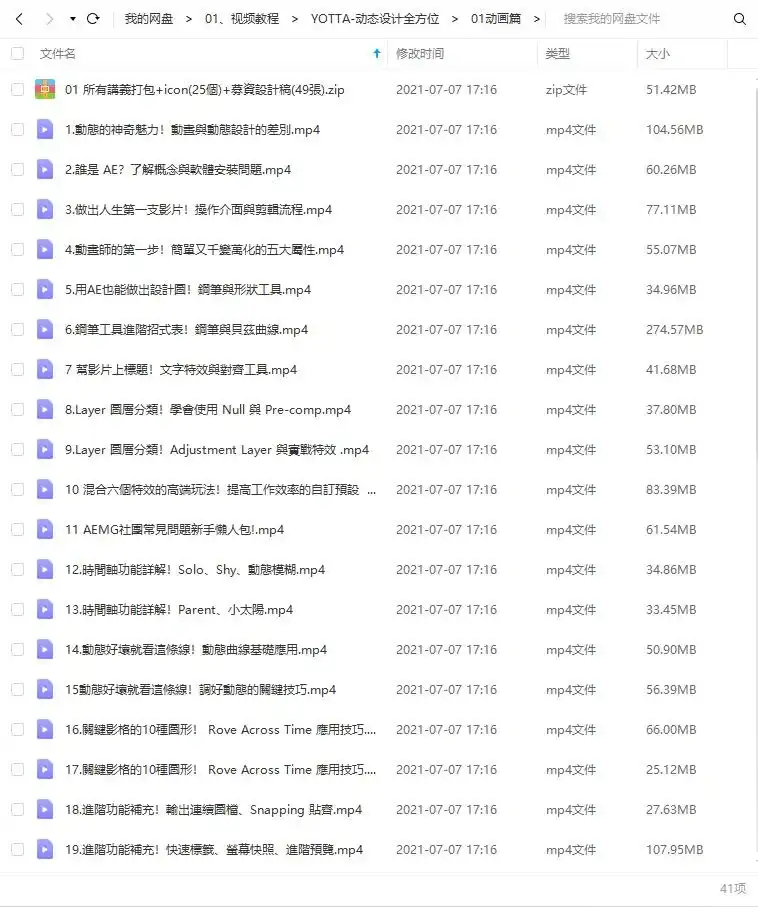 图片[2]-动态设计全方位丨设计窍门+实战入门一次搞定 动画篇+设计篇（画质清晰带课件）-造集CREASETS
