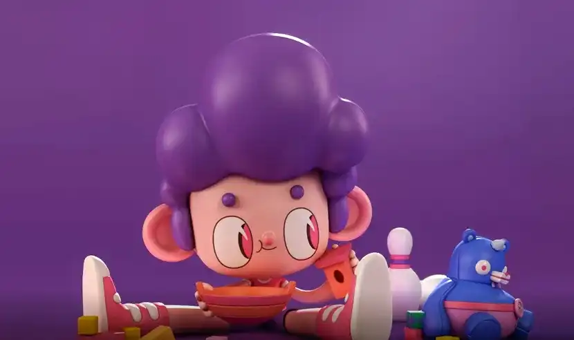 图片[1]-白无常C4D人物ip角色绑定动画教程（画质高清带工程素材）-造集CREASETS