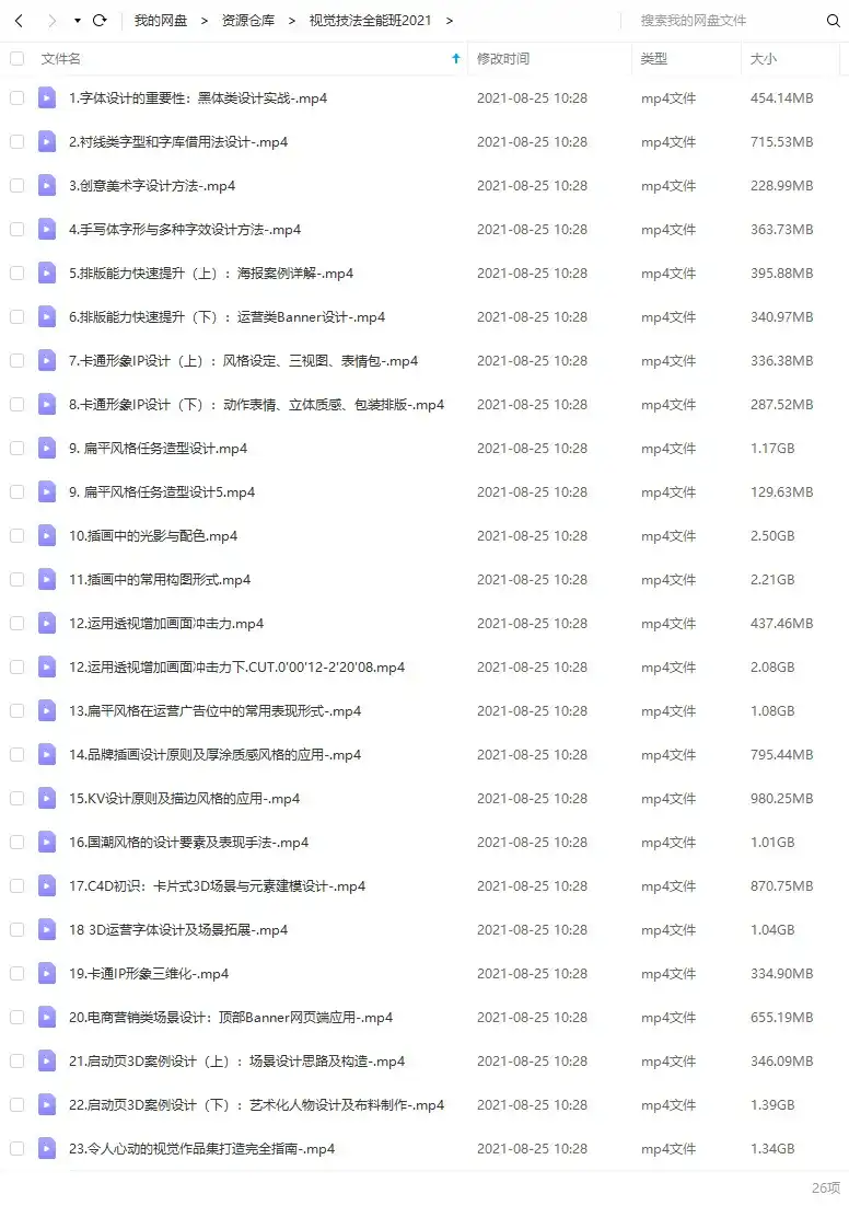 图片[1]-艾琦杨成林视觉技法全能班2021年5月（画质高清带素材）-造集CREASETS