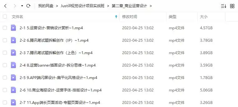 图片[3]-justill视觉设计项目实战班2022年（高清画质无素材）-造集CREASETS