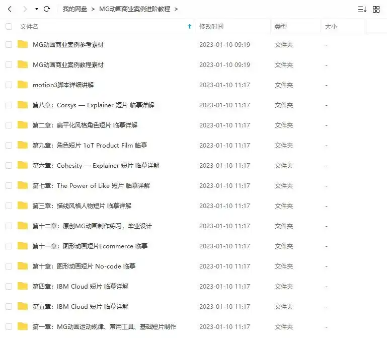 图片[2]-AE+C4D动画商业案例教程 MG动画自习室（高清画质带素材）-造集CREASETS