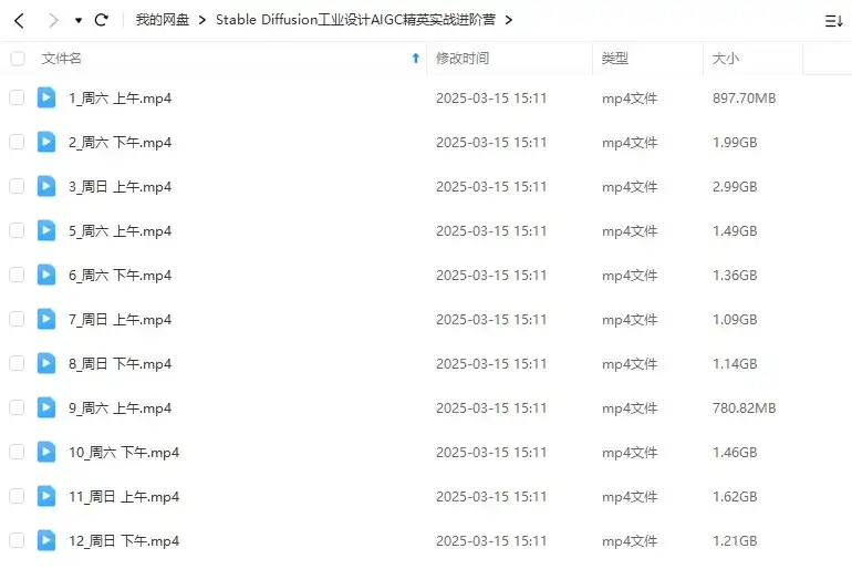 图片[1]-普象Stable Diffusion工业设计AIGC精英实战进阶营第1期2024年（高清画质无素材）-造集CREASETS