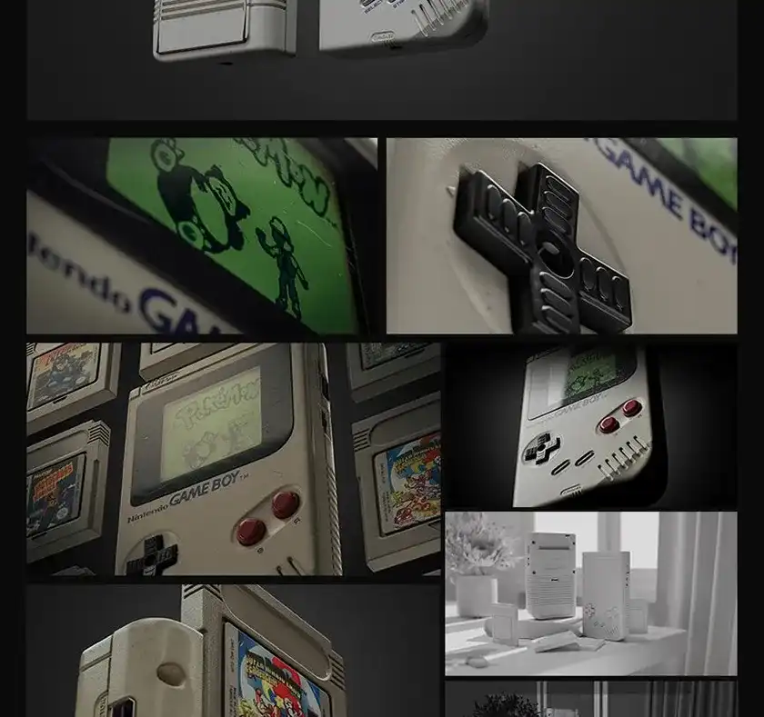 图片[2]-Blender中文教程GameBoy全流程制作2021年6月结课-造集CREASETS