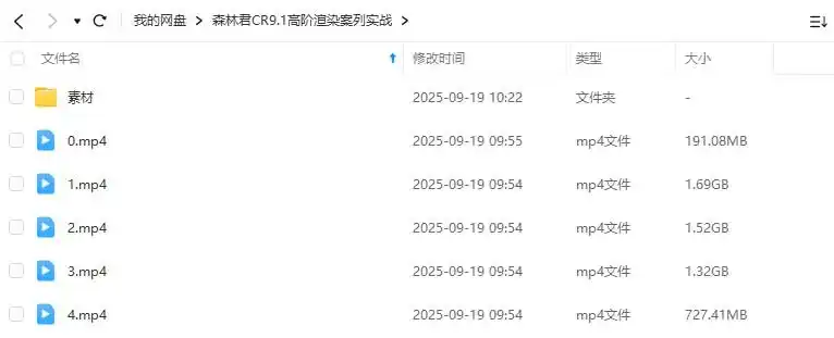 图片[1]-森林君CR9.1 高阶渲染案列实战（画质清晰带素材）-造集CREASETS