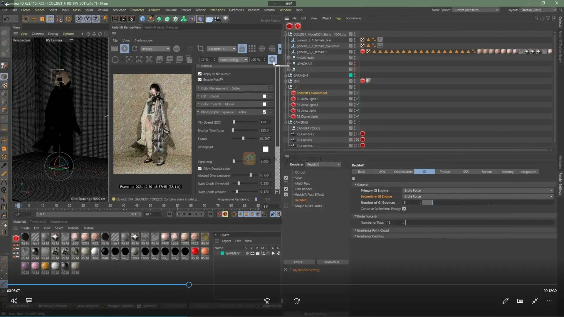 图片[14]-Coloso教程丨MD+C4D+RS创建未来时装设计中英字幕（画质高清带资产）-造集CREASETS