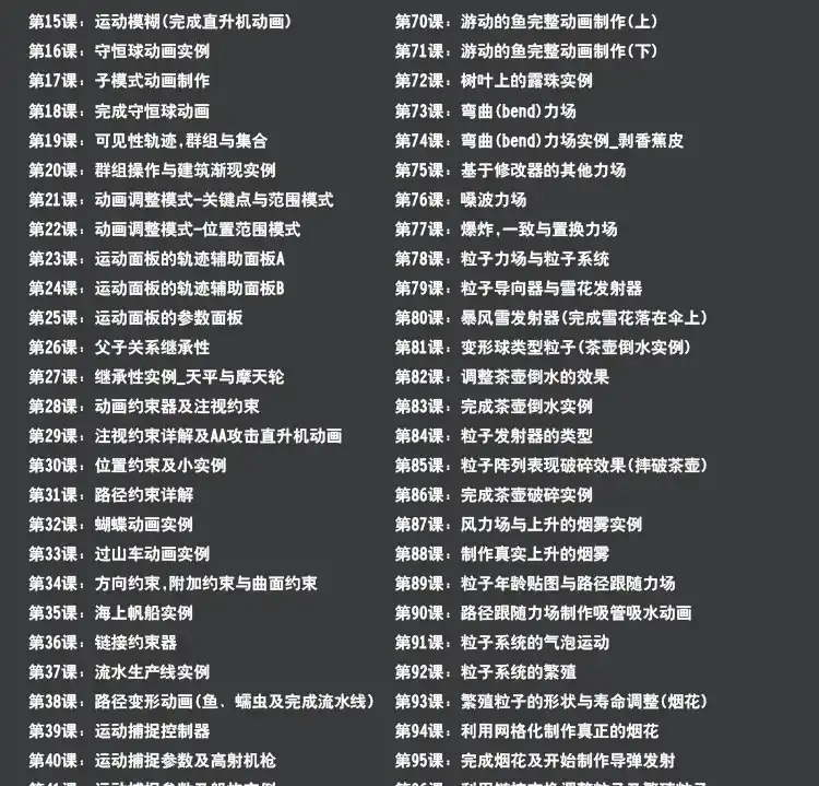 图片[5]-【琅泽】3Dmax动画入门到精通教程 完整版带课程素材-造集CREASETS