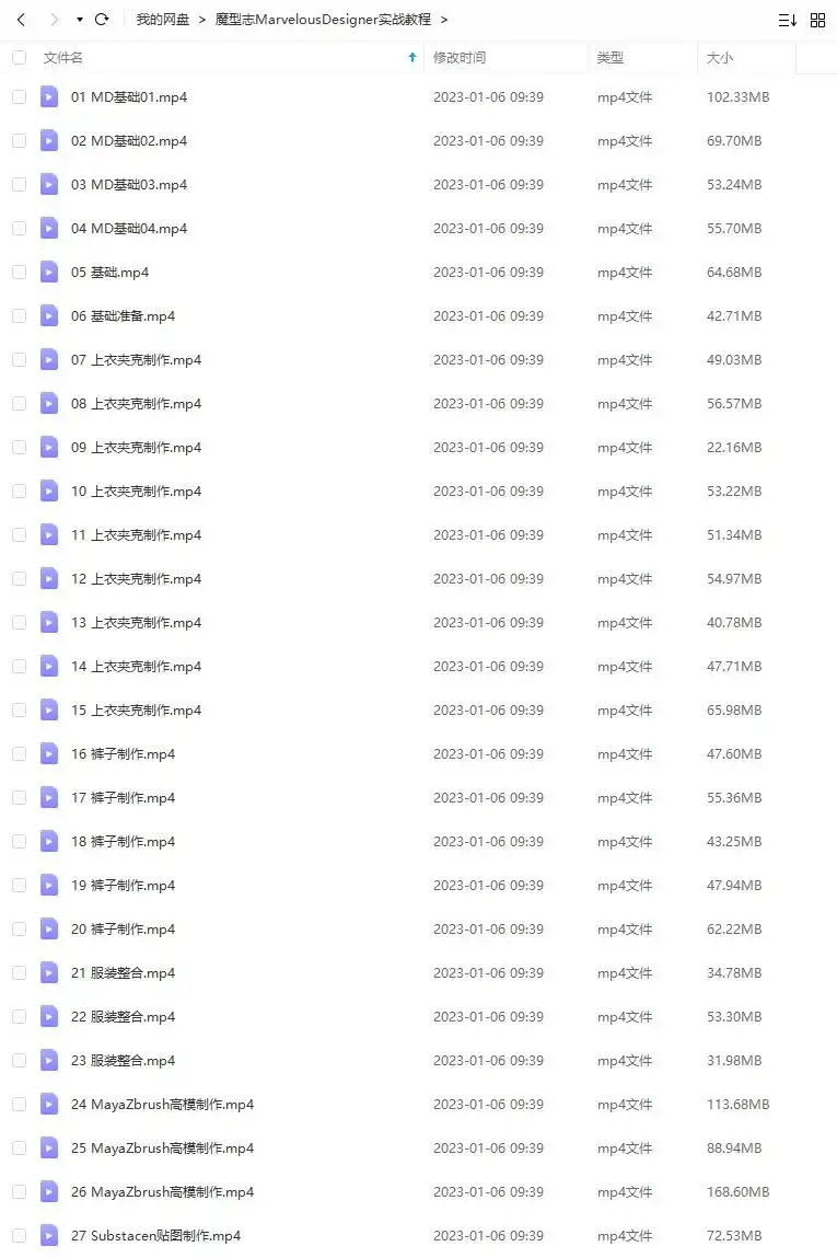 图片[2]-魔型志MarvelousDesigner实战教程（高清画质无素材）-造集CREASETS
