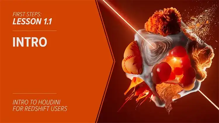 Redshift for Houdini 19使用指南 中文字幕（高清画质无素材）-造集CREASETS