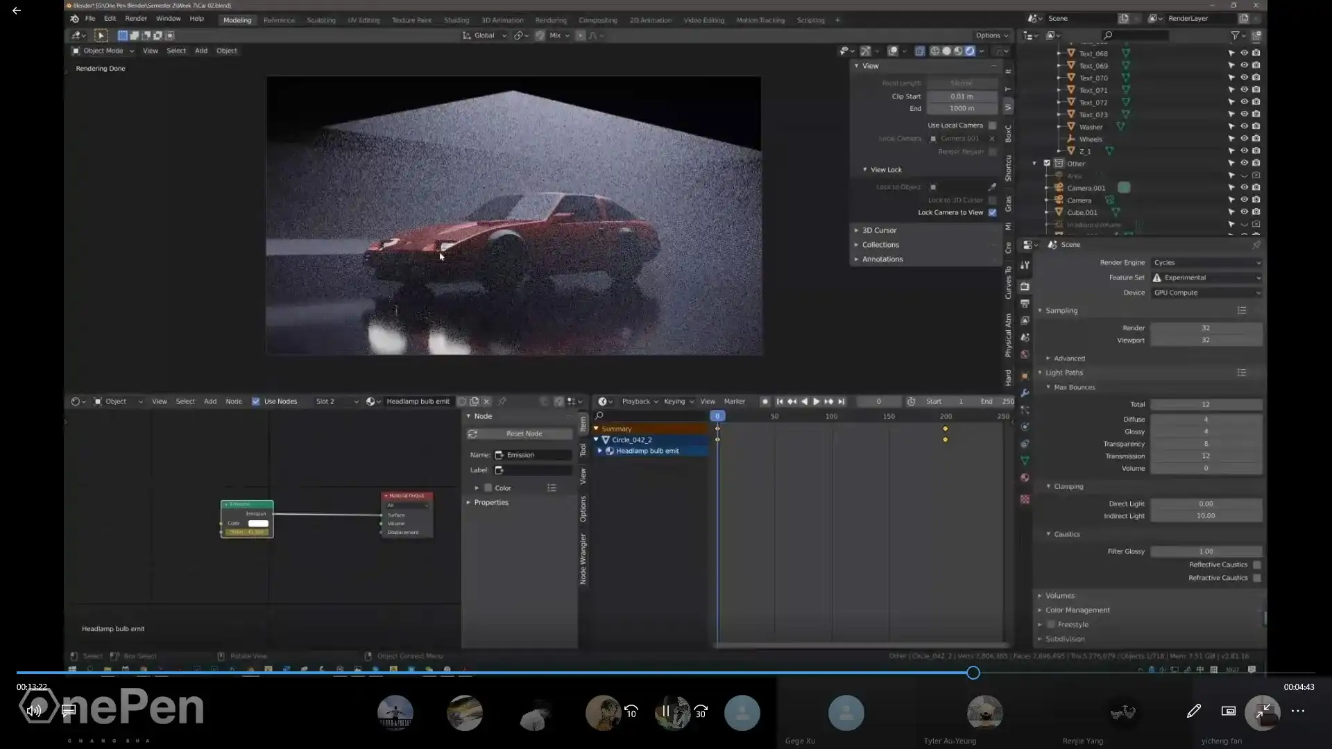 图片[5]-Onepen Blender汽车可视化教程（画质高清带素材）-造集CREASETS
