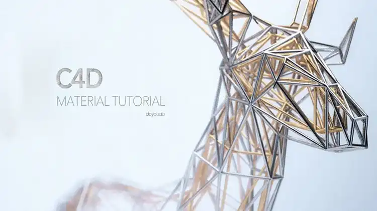 图片[2]-C4D材质材质应用+材质进阶上下部（高清画质带素材）-造集CREASETS