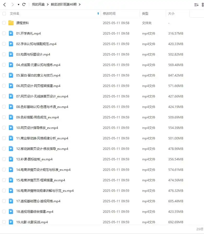 图片[2]-蜕变进阶班第46期（高清画质带素材）-造集CREASETS