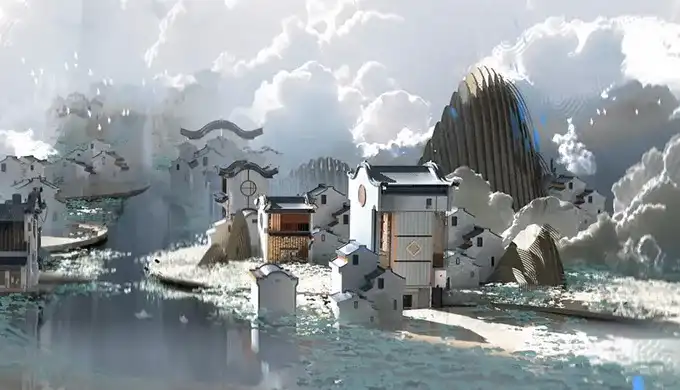 果冻冻柠茶Blender场景概念设计（高清画质无素材）-造集CREASETS