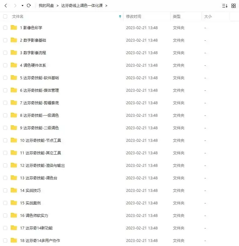 图片[2]-达芬奇线上调色一体化课（高清画质无素材）-造集CREASETS