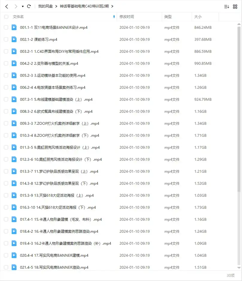 图片[2]-神话零基础电商C4D特训班2期2022年（高清画质无素材）-造集CREASETS