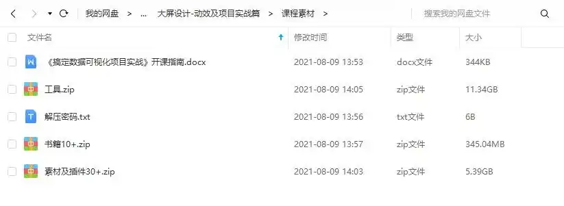 图片[6]-数据可视化大屏设计-动效及项目实战篇（画质清晰带素材）-造集CREASETS