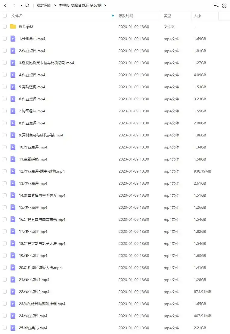 图片[2]-杰视帮高级合成班第67期2022年（高清画质带素材）-造集CREASETS