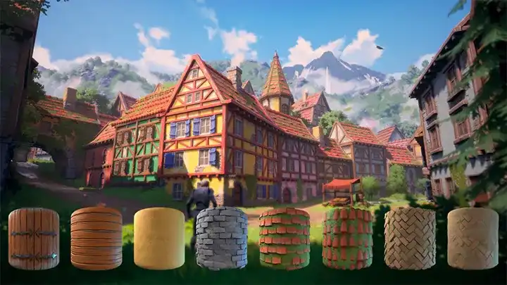 魔灯游戏场景第1期2022年（高清画质带素材）-造集CREASETS