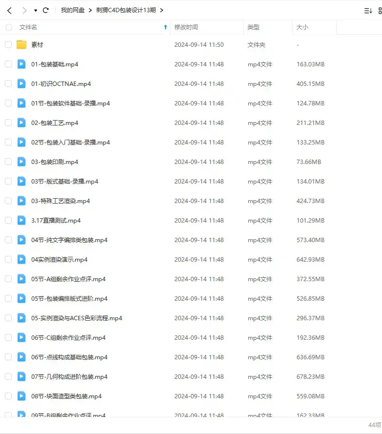 图片[2]-波波课堂刺猬包装设计全能班第13期2024年（高清画质带部分素材）-造集CREASETS
