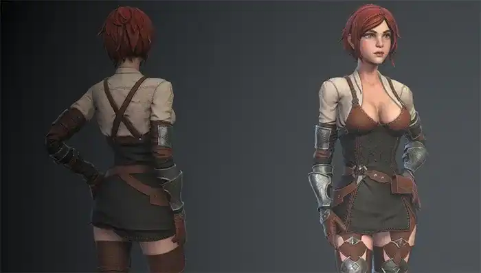 Zbrush次世代风格角色全流程制作教程（高清画质无素材）-造集CREASETS