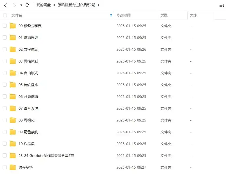 图片[2]-张晗排版力进阶课第2期2024年（高清画质带素材）-造集CREASETS