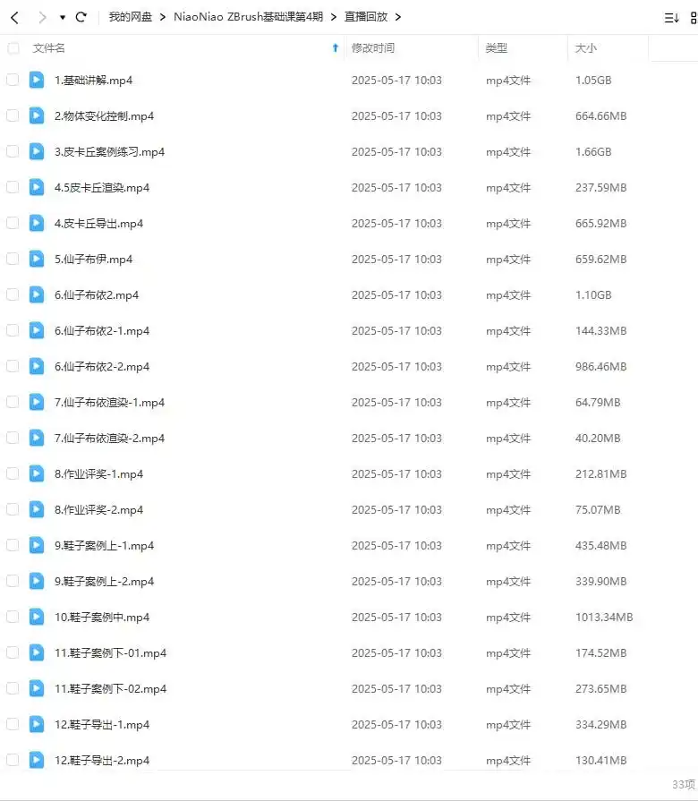图片[2]-NiaoNiao ZBrush基础课第4期（高清画质带素材）-造集CREASETS