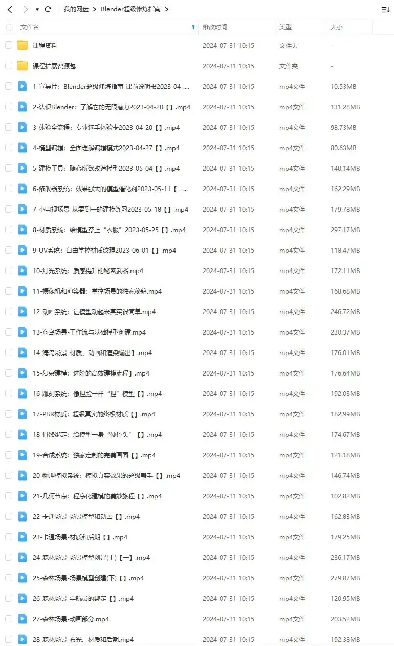 图片[4]-太阳鸽鸽棒Blender超级修炼指南2023年（高清画质带部分素材）-造集CREASETS