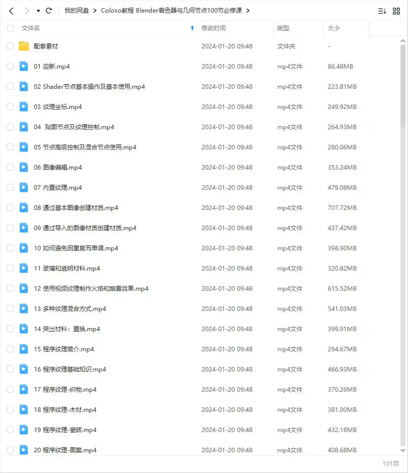 图片[6]-Coloso教程丨Blender着色器与几何节点100节必修课 中文字幕（高清画质带素材）-造集CREASETS