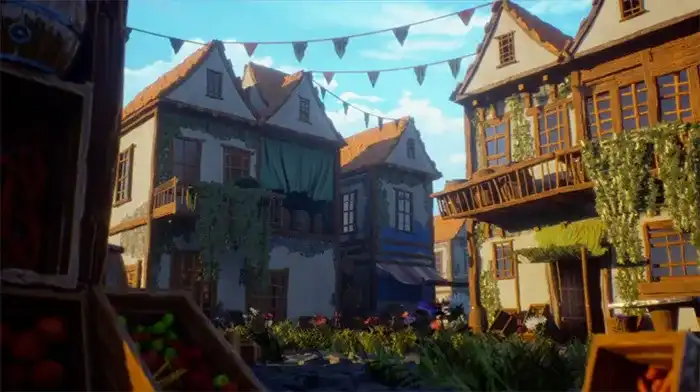 Blender3.4+UE5制作风格化环境 人工翻译（高清画质带素材）-造集CREASETS