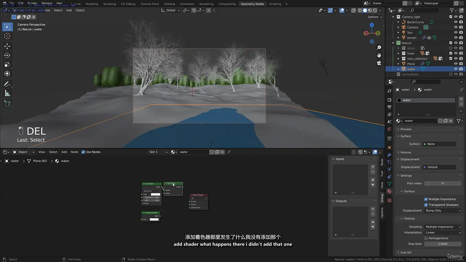 图片[5]-Blender 3.2入门到大师级几何节点高级环境教程 双语字幕（高清画质带资产）-造集CREASETS