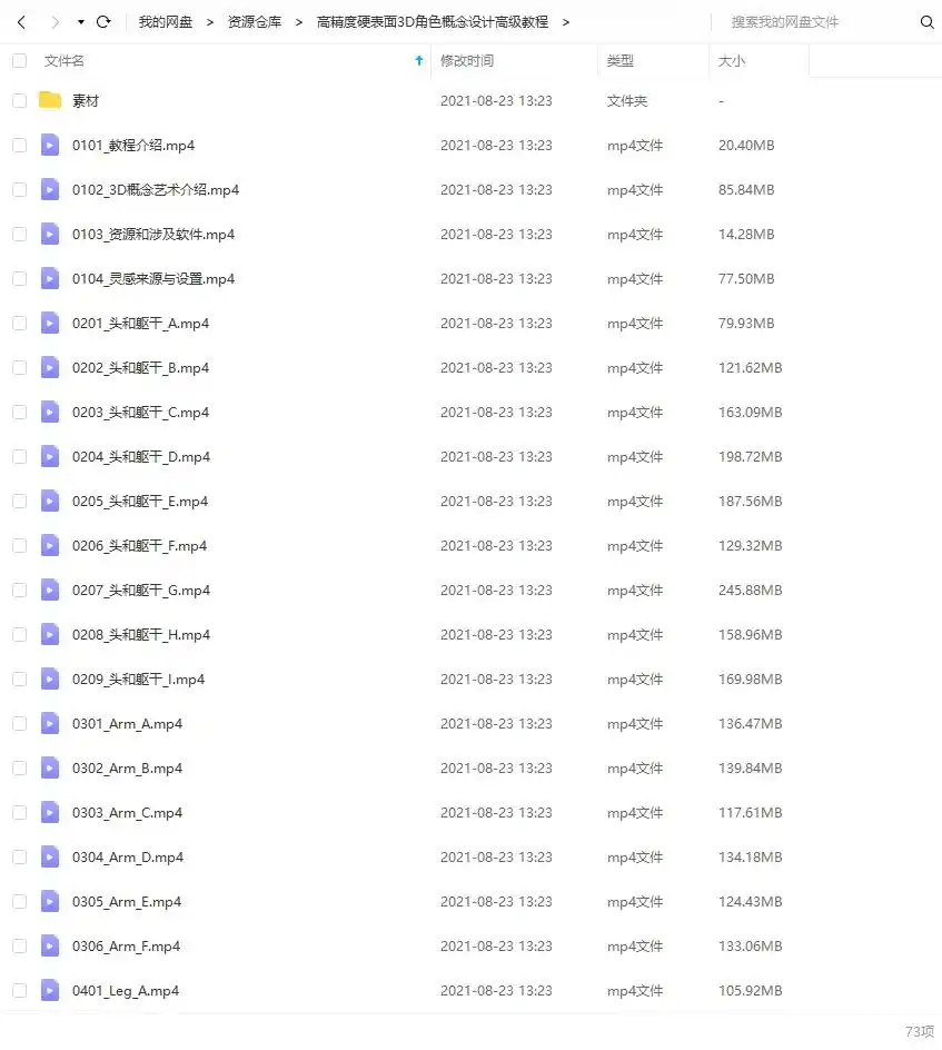 图片[2]-高精度硬表面3D角色概念设计高级教程（画质高清带素材）-造集CREASETS