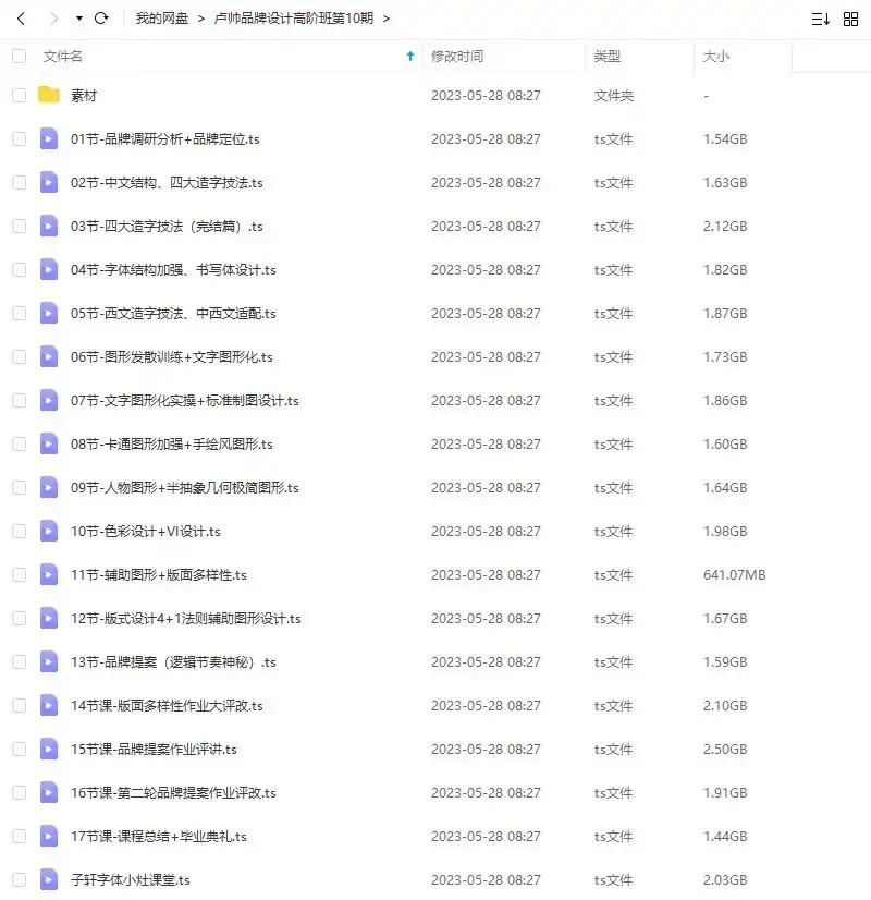 图片[2]-卢帅品牌设计高阶内训班第10期2022年（高清画质带素材）-造集CREASETS