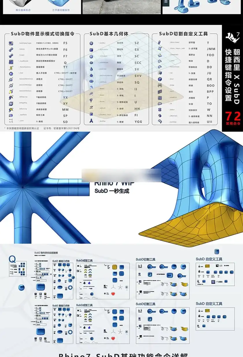 图片[2]-朝西里丨Rhino7 SubD细分建模教程（画质清晰带部分素材）-造集CREASETS