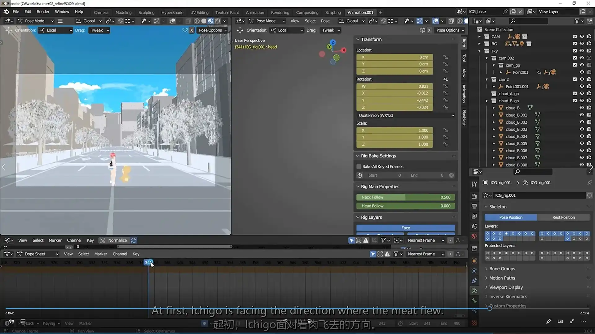 图片[5]-Coloso教程丨使用Blender创建富有表现力的角色动画 中文字幕（高清画质带资产）-造集CREASETS