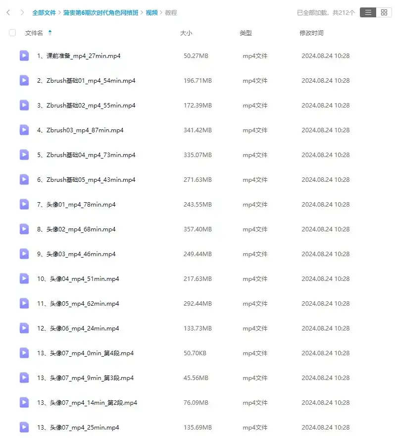 图片[2]-蒲贵次时代角色网络班第6期2022年（画质清晰带素材）-造集CREASETS