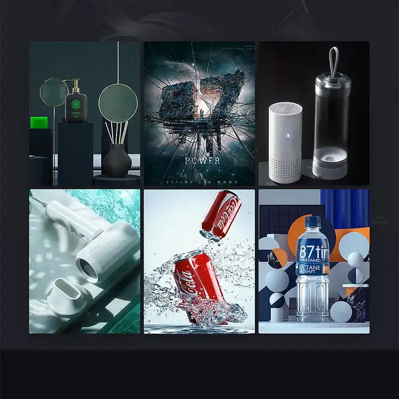 【87time】C4D+OC产品建模渲染表现11期-造集CREASETS