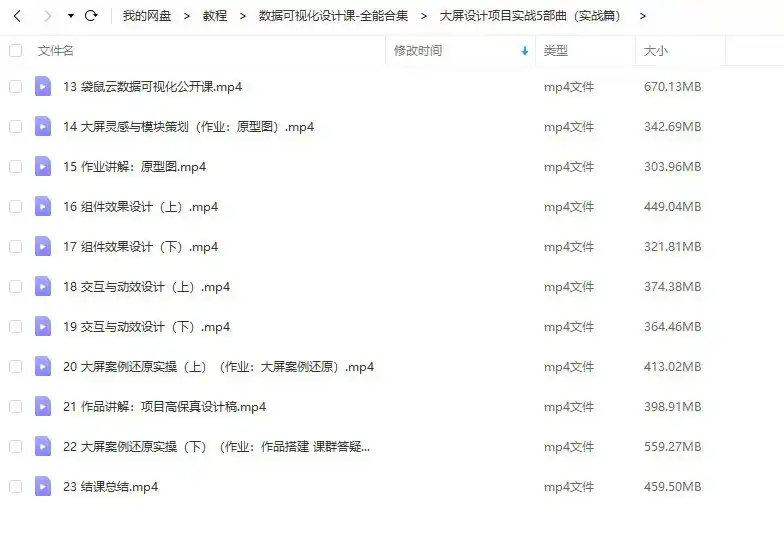 图片[3]-数据可视化设计课-全能合集（画质高清有素材）-造集CREASETS