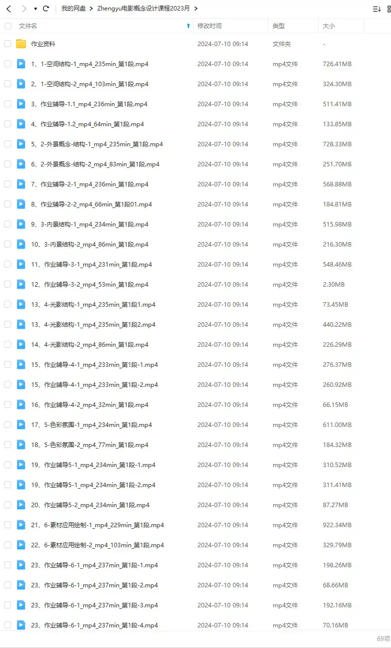 图片[2]-Zhengyu电影概念设计课程2023年（画质清晰带素材）-造集CREASETS